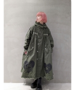 KIDILL Hiro patchwork spike jacket | Grailed
