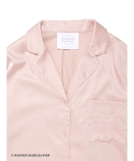 LE SSERAFIM】サテンシャツ＆ショートパンツセット｜gelato