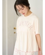 スナイデルホーム　ネイビー　tシャツ　ペプラム　パンツ　moispro スナイデルホーム ネイビー tシャツ ペプラム パンツ moispro