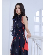 新品未使用　バックリボンシフォンワンピース　FLOWER Mサイズ　タグ付き SNIDEL｜バックリボンシフォンワンピース | Rakuten Fashion