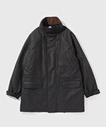 WOOL FULLING FLANNEL PADDED OVER BLOUSON